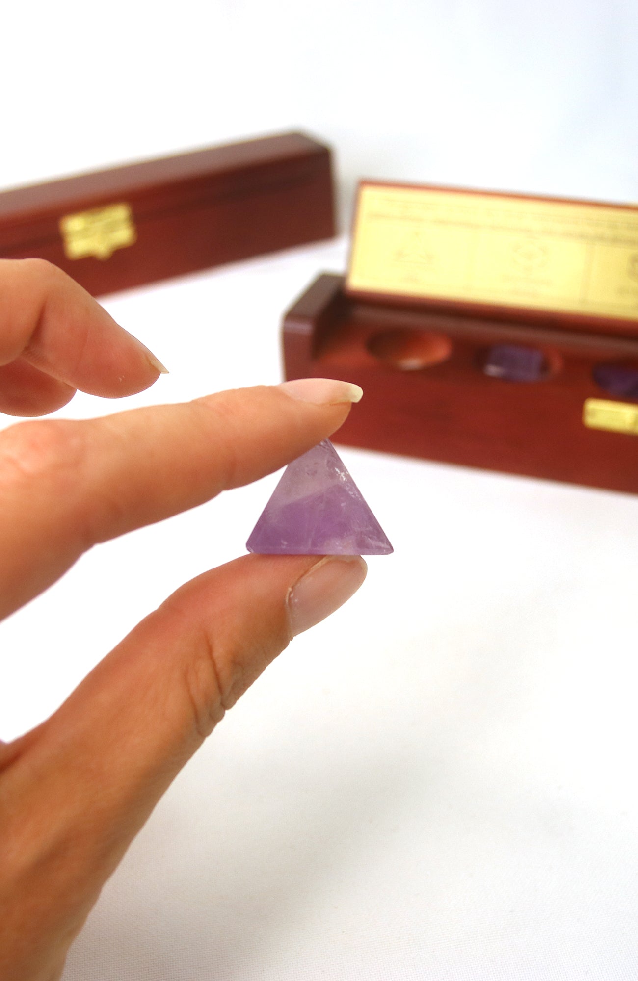 Amethyst Geometric Shapes (Boxed)